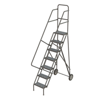 &eacute;chelles roulantes, 7 marches, Stri&eacute;, Hauteur 70" Quali-T-Solutions