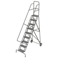 &eacute;chelles roulantes, 9 marches, Stri&eacute;, Hauteur 96" Quali-T-Solutions