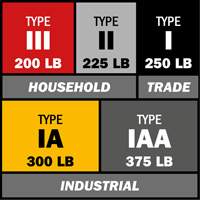 &eacute;chelle coulissante BuildMan, Cap 300 lb, 40' h, Calibre 1A Quali-T-Solutions