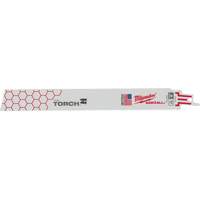 Lames The Torch Sawzall, Bim&eacute;tal, 10 Dents par pouce, 9" lo x 1" la Quali-T-Solutions