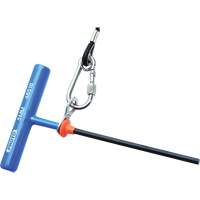 Hex Key - Metric, Hex End, 2.5 mm x 6" L, T Handle Quali-T-Solutions