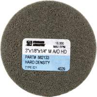 Disque unitaris&eacute; Standard Abrasives, 3" x 1/8", Arbre de 1/4", Grain de Moyen, Oxyde d'aluminium Quali-T-Solutions
