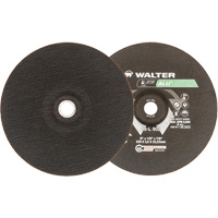 Depressed Centre Grinding Wheels - Aluminium Type 27, 9" x 1/8", 7/8" Arbor, Type 27 Quali-T-Solutions