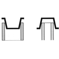 Bouchon en plastique, 1/2" dia. Quali-T-Solutions