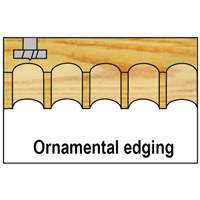Trousses de m&egrave;ches Forstner Bormax dans un boîtier en bois, 5 morceaux, Acier &agrave; haute teneur en carbone Quali-T-Solutions