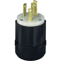 Dispositif verrouillable de qualit&eacute; industrielle, Nylon, 30 A, 250 V, L6-30P Quali-T-Solutions
