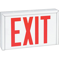 Stella Exit Signs - Exit, LED, 12" L x 12" W, English Quali-T-Solutions