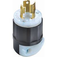 Dispositif verrouillable de qualit&eacute; industrielle, Nylon, 15 A, 125 V, L5-15P Quali-T-Solutions