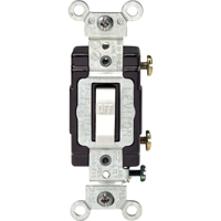 Commutateur &agrave; bascule unipolaire de calibre commercial Quali-T-Solutions