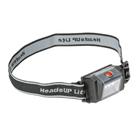 HeadsUp Lite 2610 Headlamp, LED, 30 Lumens, 19 Hrs. Run Time, AAA Batteries Quali-T-Solutions