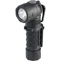 Lampe de poche &agrave; angle droit PolyTac 90 X, DEL, Piles CR123A, Polym&egrave;re Quali-T-Solutions