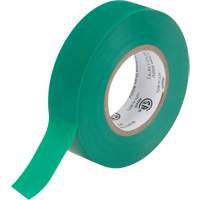 Ruban isolant, 19 mm (3/4") x 18 m (60'), Vert, 7 mils Quali-T-Solutions