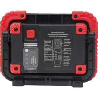 Portable Work Light, LED, 10 W, 1000 Lumens, Plastic Housing Quali-T-Solutions