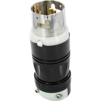 Prise verrouillable de style californien, Nylon, 50 A, 120 V/250 V, Non-NEMA Quali-T-Solutions