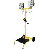 Beacon978 Light Cart with Winch, LED, 150 W, 22500 Lumens, Aluminum Housing Quali-T-Solutions
