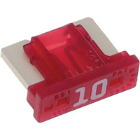 Fusible &agrave; lames pour automobiles LP de la s&eacute;rie MINI, Cartouche, 10 A, 58 V Quali-T-Solutions
