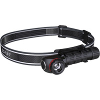 Lampe frontale avec clip de poche et aimant 2780R, DEL, 1250 lumens, 6 hres de fonctionnement, piles Rechargeable Quali-T-Solutions