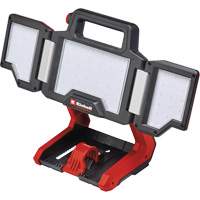 Lampe de travail &agrave; DEL professionnelle &agrave; panneaux pliants lumens sans fil 18V, DEL, 3600 lumens Quali-T-Solutions
