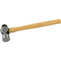 Ball Pein Hammer, 40 oz. Head Weight, Plain Face, Wood Handle Quali-T-Solutions