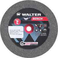 Bench Grinding Wheel, 6" x 3/4", 1" Arbor, 1 Quali-T-Solutions