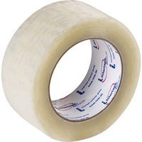 Ruban d'emballage, Adh&eacute;sif Thermofusible, 1,6 mil, 50 mm (2") x 132 m (433') Quali-T-Solutions